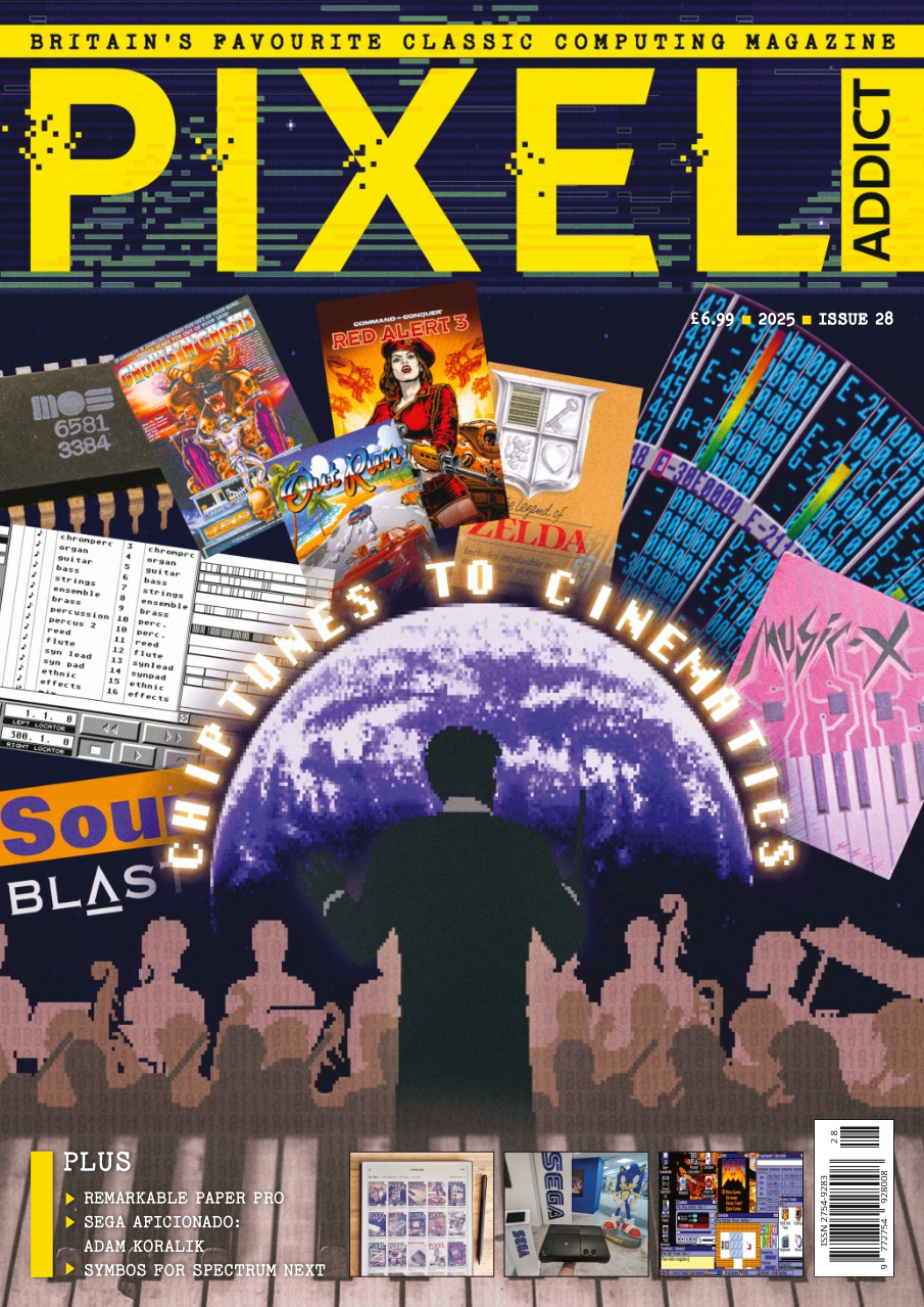 From Chiptunes To Cinematics - History Of Video Game Music Pixel Addict magazine Issue 28